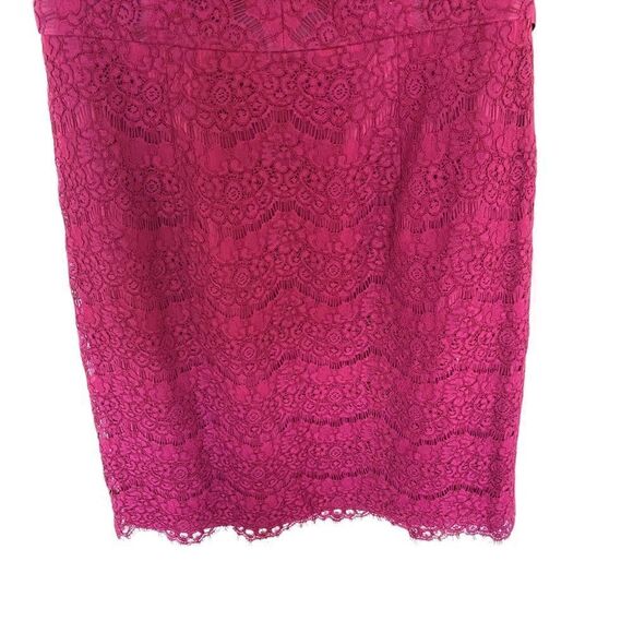 Belsoie formal dresses Size 12 lace sleeveless keyhole back vneck belted back - Picture 3 of 6